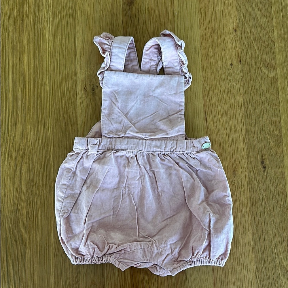 Tartine et Chocolat Soft Pink Baby Romper